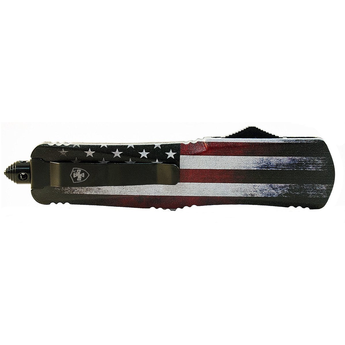 US Flag Faded - Templar OTF Knife - Templar Knife at Uppercut Tactical